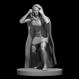 Female Rogue Miniature 7 - MZ4250 - D&D 5e - Dungeons and Dragons - Pathfinder - Fantasy RPG Tabletop Games