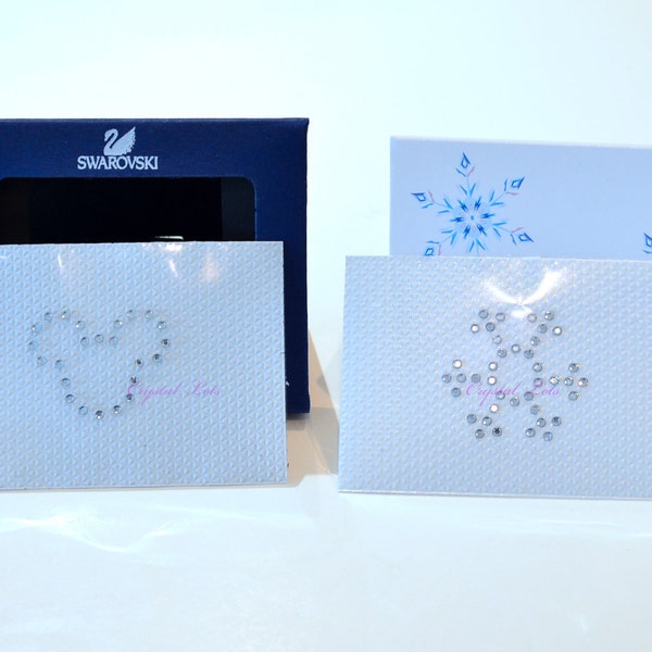 Swarovski Crystal Disney Mickey Mouse Snowflake Frozen Tattoo Clear Brand New