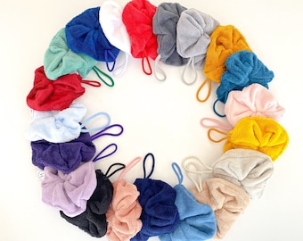 Flor de ducha / Flor de ducha lavable / Flor de ducha de bambú / cero residuos