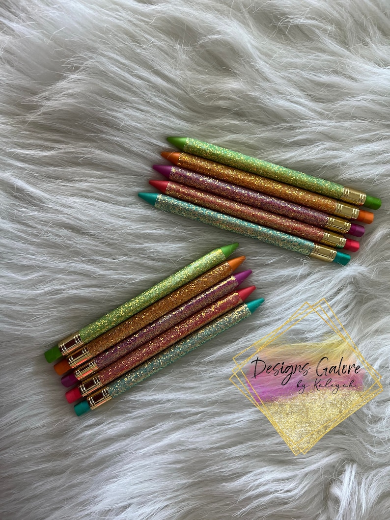 Custom Glitter Mechanical Pencil Set | Teacher Gift image 9
