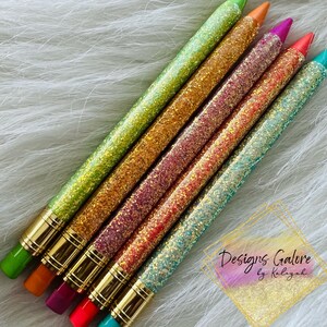 Custom Glitter Mechanical Pencil Set | Teacher Gift image 6