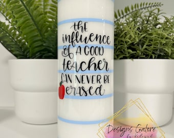 Personalized Teacher Tumbler | 20oz Insulated Teacher Gift