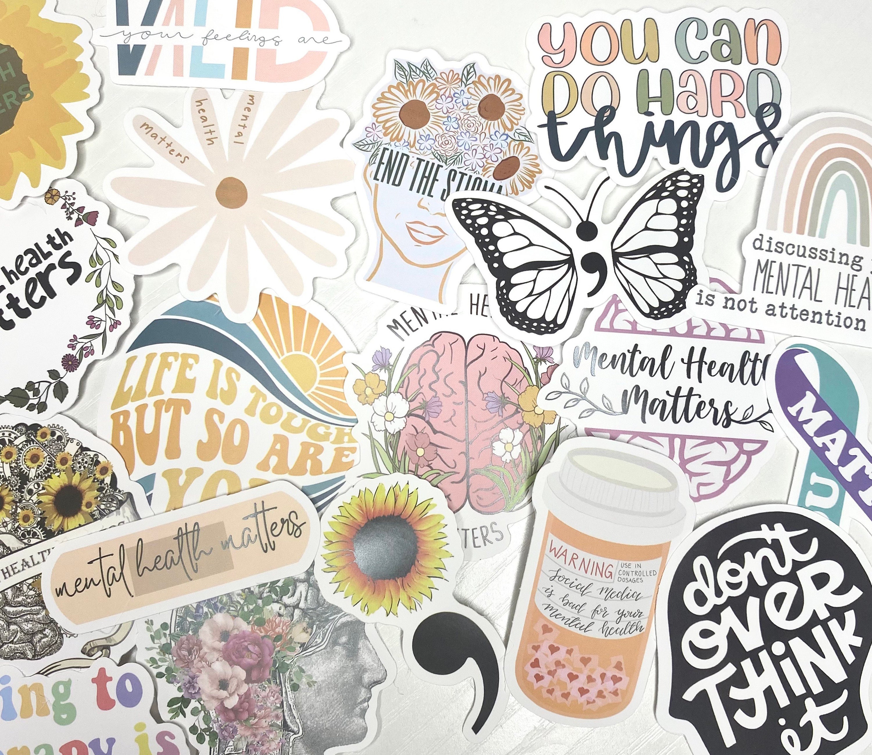 Warning-overthinking in Progress, Funny Stickers, Waterproof Stickers for  Water Bottle, Small Stickers for Phones, Cute Stickers for Laptop 