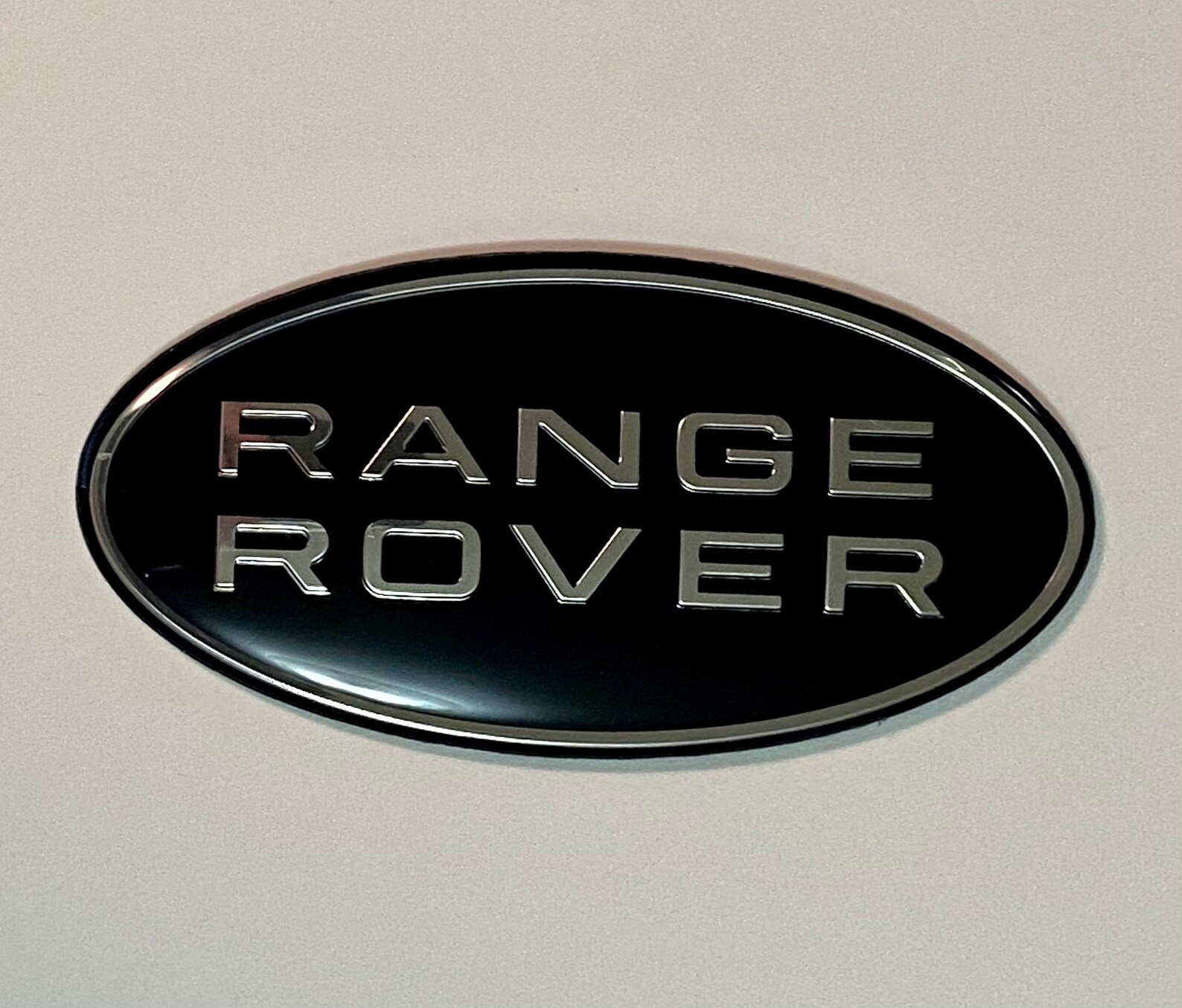 Black Range Rover Emblem Insignia Grill Tailgate Boot Trunk | Etsy