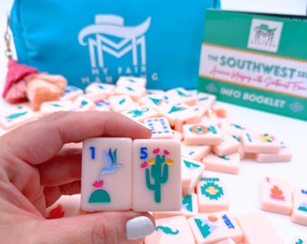 THE SOUTHWEST SERIES | American Mahjong with Southwest Flair | Colorful Unique Tiles