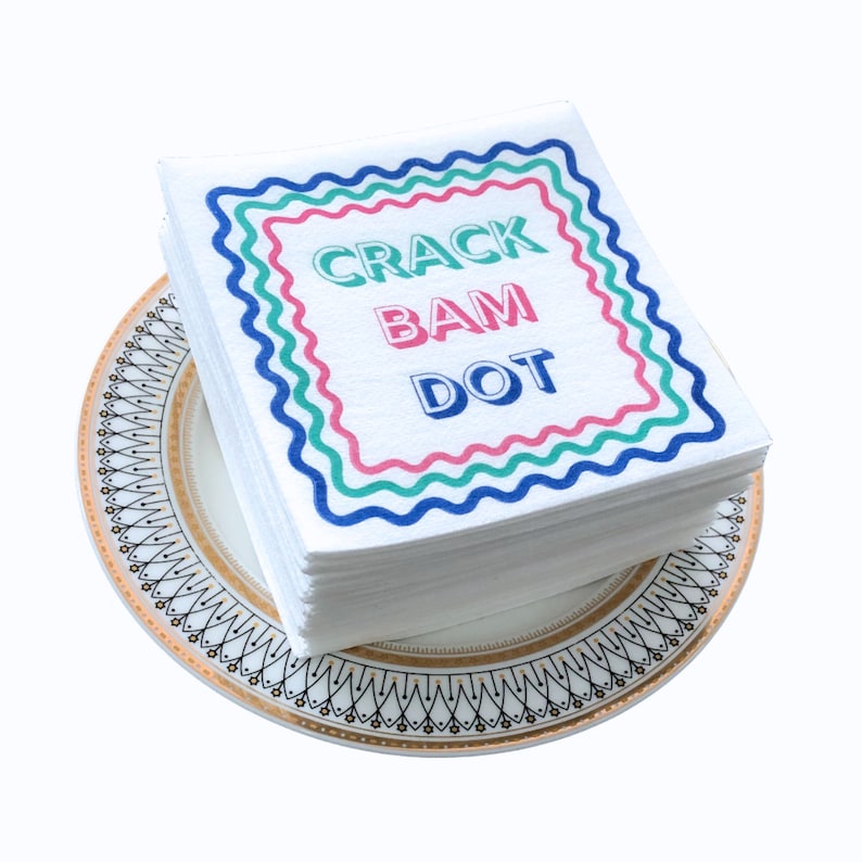 MyFairMahjong Cocktail Napkins - Thumbnail 3