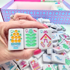 The SCANDINAVIAN FOLK ART Series | Mahjong with Nordic Style