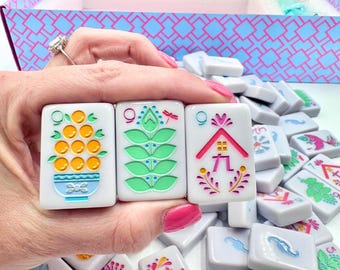 The SCANDINAVIAN FOLK ART Series | Mahjong with Nordic Style