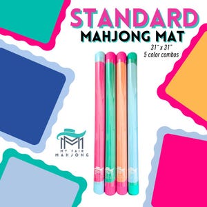 MAHJONG MAT  |  Color Wave  |  31" x 31"