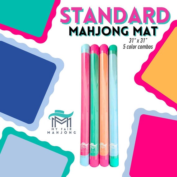 MAHJONG MAT  |  Color Wave  |  31" x 31"