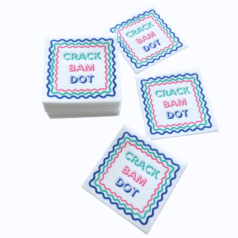 MyFairMahjong Cocktail Napkins - Thumbnail 2