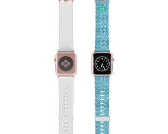 Mahjong Watch Band for Apple Watch  |  Colorful Mahjongg Pattern with "Crack Bam Dot" Graphic  |  Great Gift for Mah-Jongg Players.