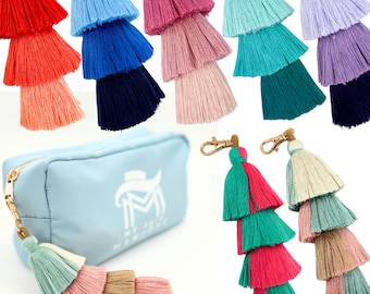 TASSEL | Many Colors | Perfect Boho Accessory for Mahjong Tile Bags, Tote, Purse or Case