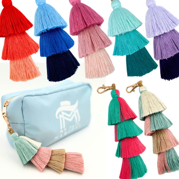 TASSEL | Many Colors | Perfect Boho Accessory for Mahjong Tile Bags, Tote, Purse or Case
