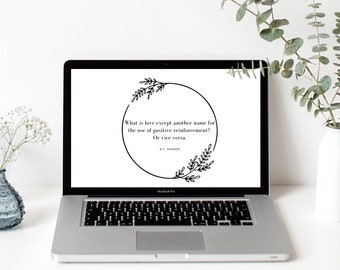 Positive Reinforcement | ABA | Applied Behavior Analysis Desktop Wallpaper | Laptop Background | Instant Download