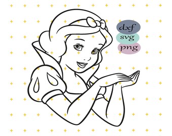 Snow White Svg Etsy