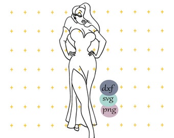 Download Jessica Rabbit Svg Etsy