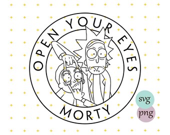 Download Rick Morty Cricut Etsy