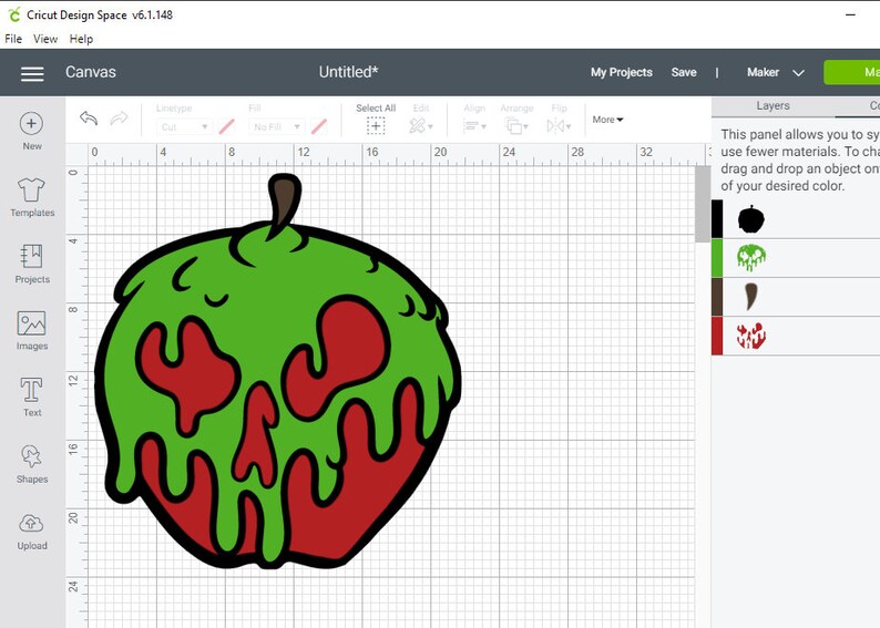 Download Layered Disney Poison Apple Svg Digital File Instant Download Cut File Cricut Art Collectibles Prints Vadel Com