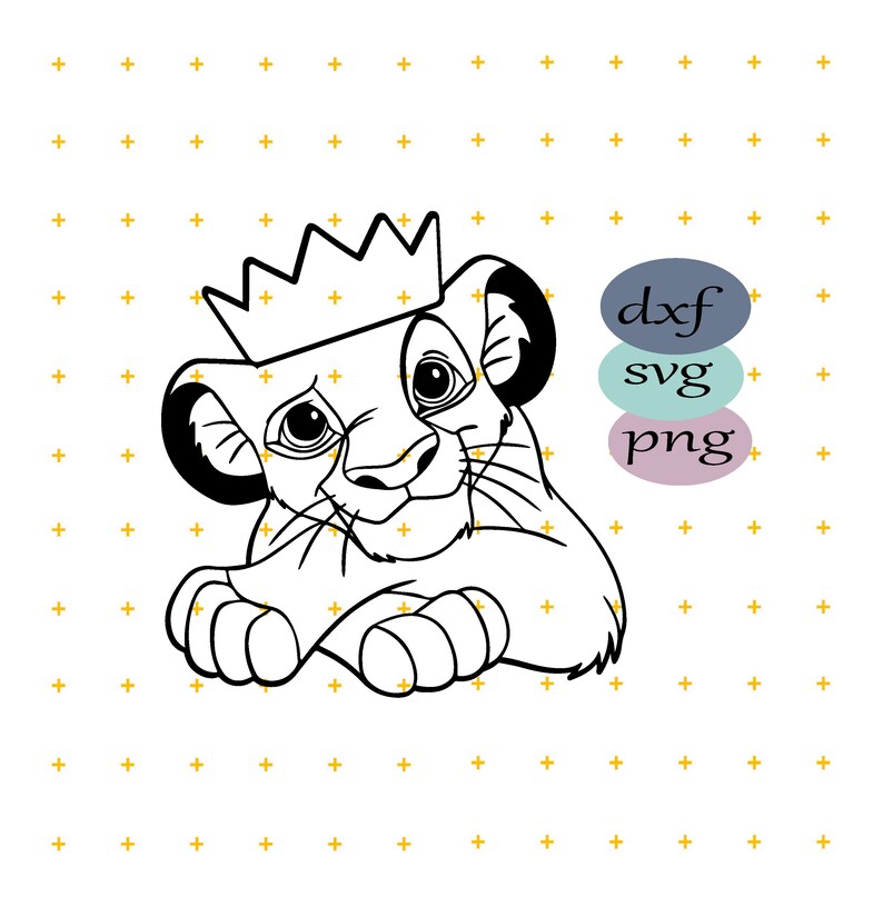 Free Free 91 Lion King Simba Svg SVG PNG EPS DXF File