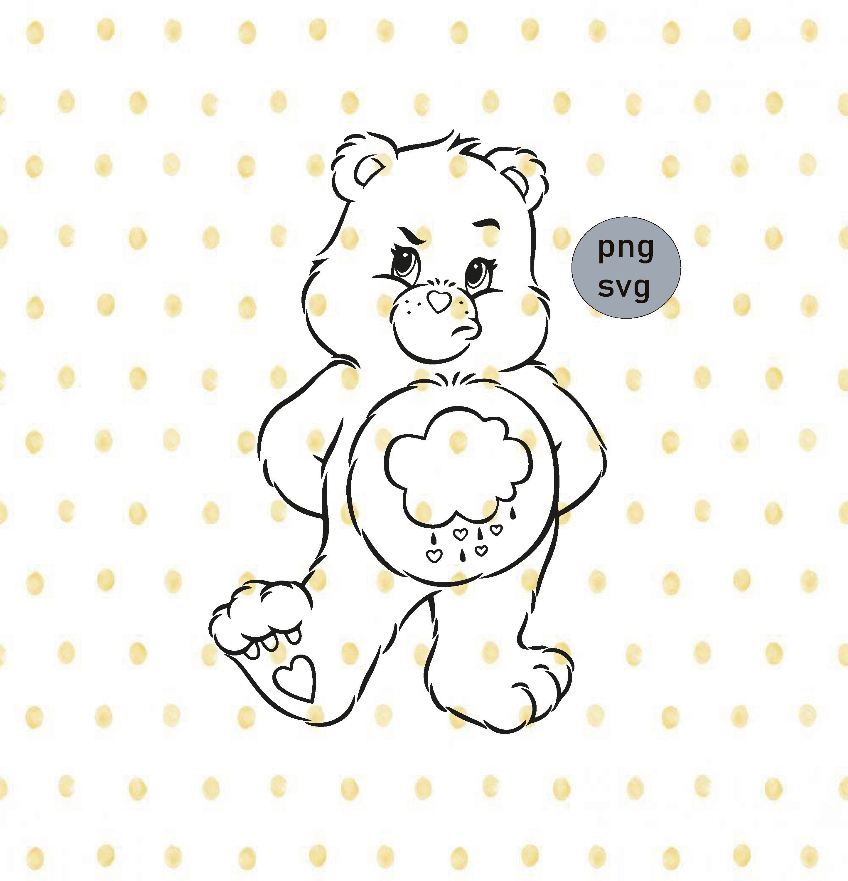 grumpy bear cartoon