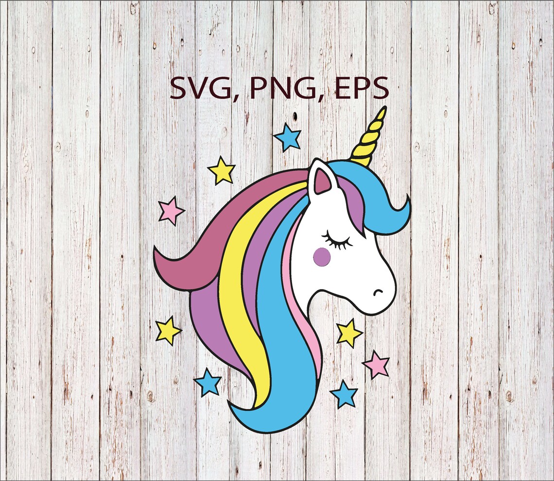LAYERED unicorn svg unicorn birthday svg Magical unicorn | Etsy