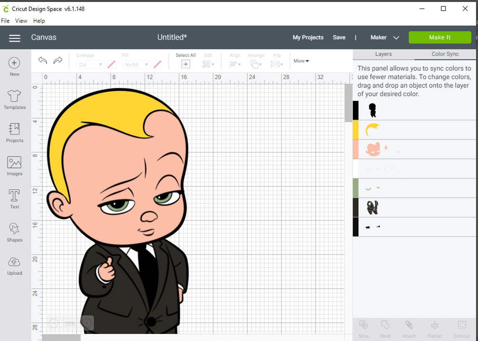 Download LAYERED Svg Cut File boss baby svg boss baby png | Etsy
