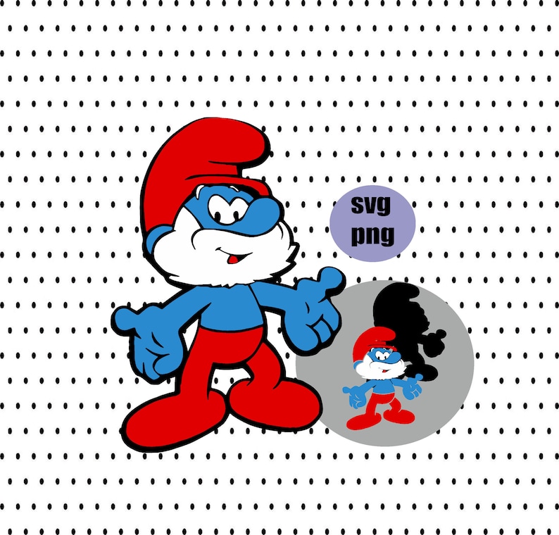 Free Free Papa Smurf Svg 368 SVG PNG EPS DXF File