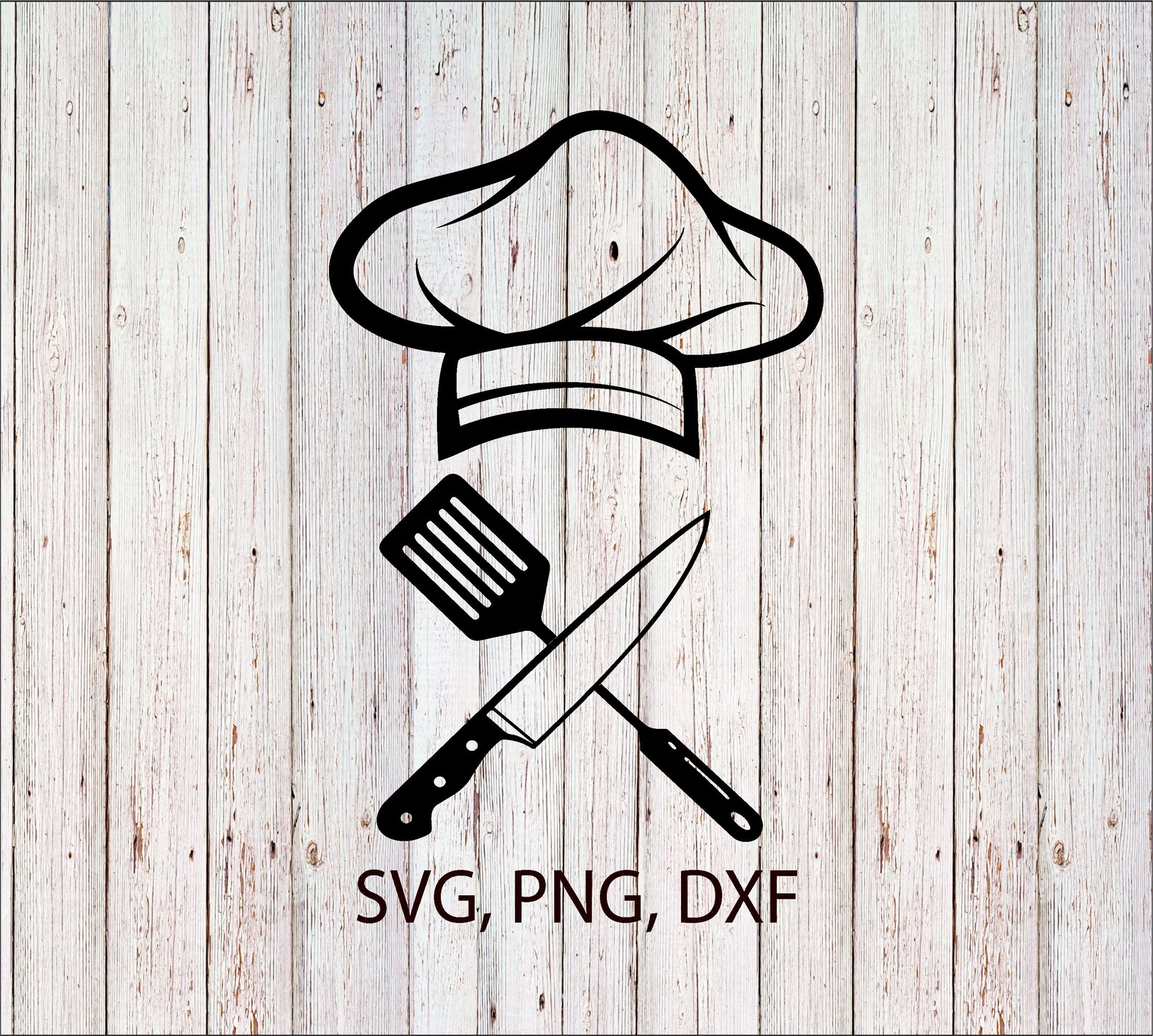 Chef Hat svg Chef logo svg Kitchen Knive Chef Knife SVG Etsy