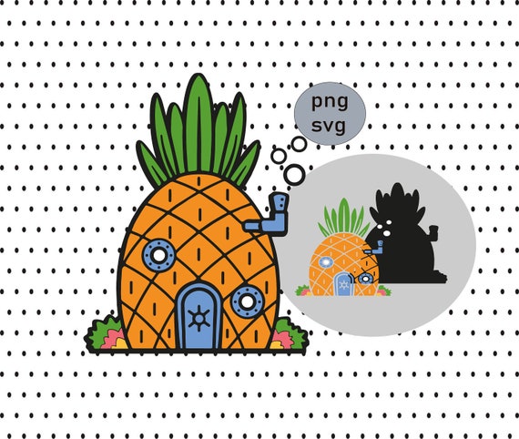 Download Layered Svg Cut File Spongebob S House Svg Cricut Cut Etsy
