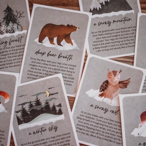 Winter Mindfulness Activity Cards