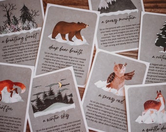 Winter Mindfulness Activity Cards