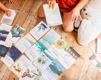 Kids Mindfulness Nature Activity Cards