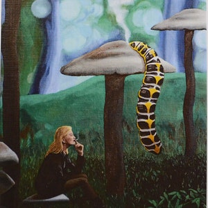 Catching Up, signed print, 9&quot;x12&quot; by Denise Colgan