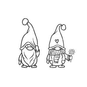 Plotterdatei "Wichtel" Weihnachten Svg Dxf Png