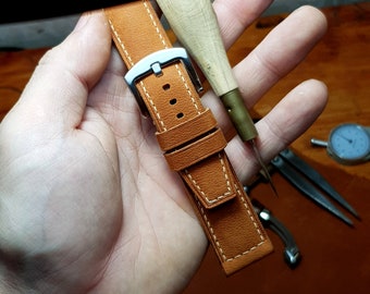 Bracelets dusty wax cow leather watch de toutes tailles. 100% fait à la main.