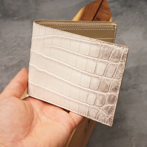 Custom and Bespoke Himalaya Handmde Leather Wallet, Men's Wallet, Exotic Leather Wallet, Gift for Men