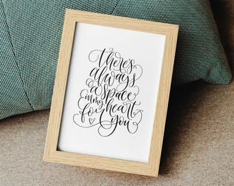 Biffy Clyro Space Lyric Print – Anniversary, Wedding Gift (Digital Download)