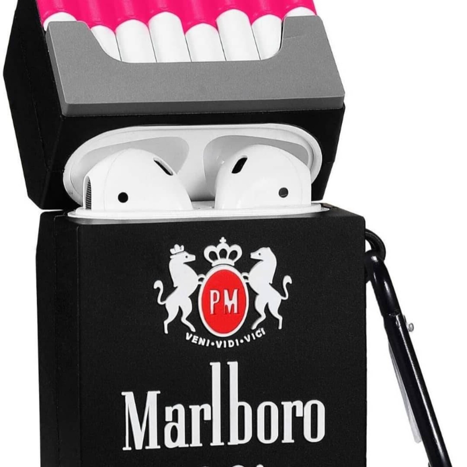 Lindo Marlboro Cigarette Airpod 1/2 protector caja de silicona Etsy