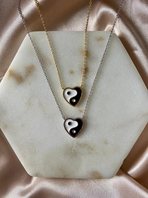 Yin yang on sale heart necklace