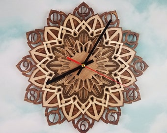 Download Mandala Clock Etsy