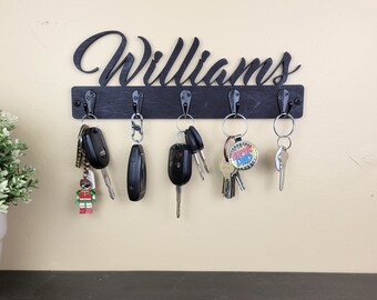 Wall Key Holder Etsy