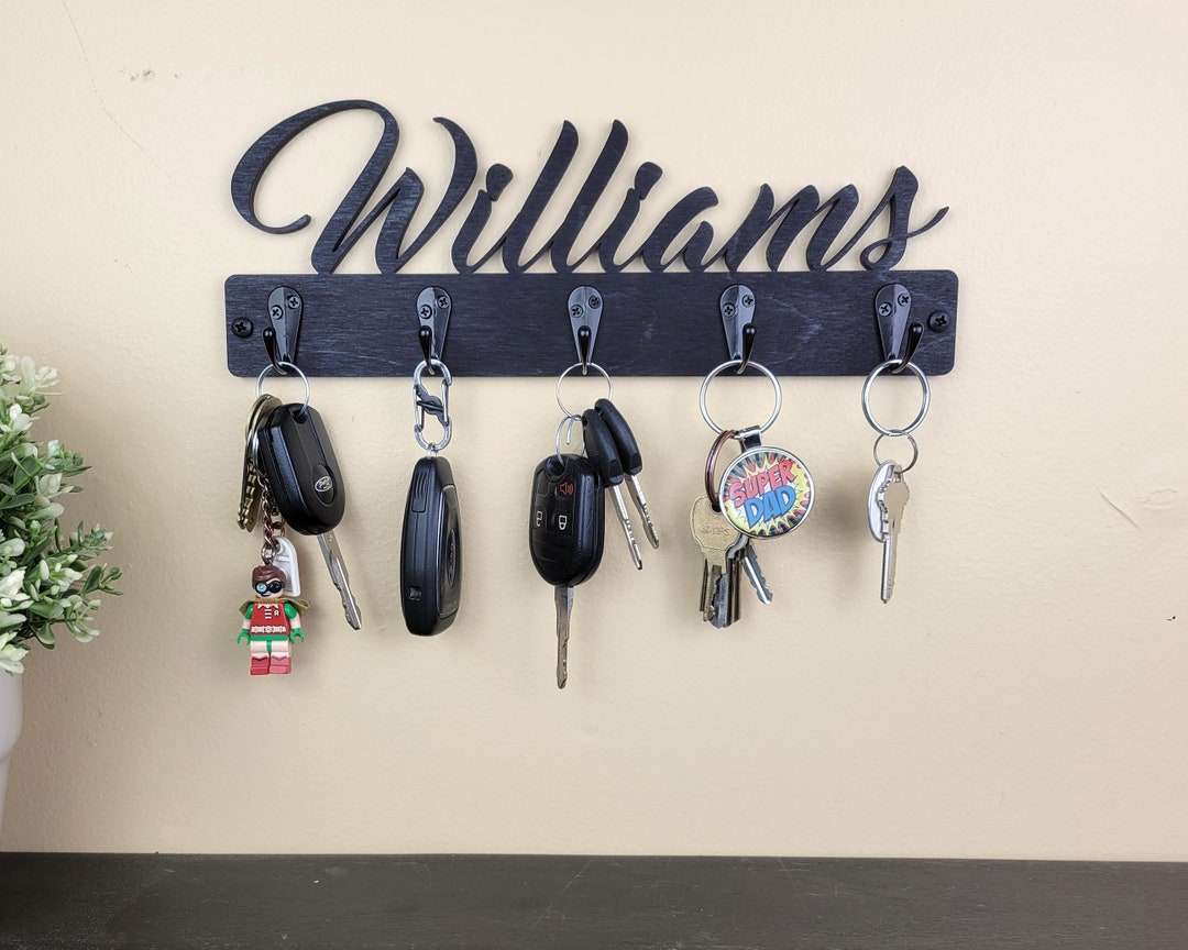 Key Holder for Wall Personalized Key Rack for Wall Key Hook Etsy