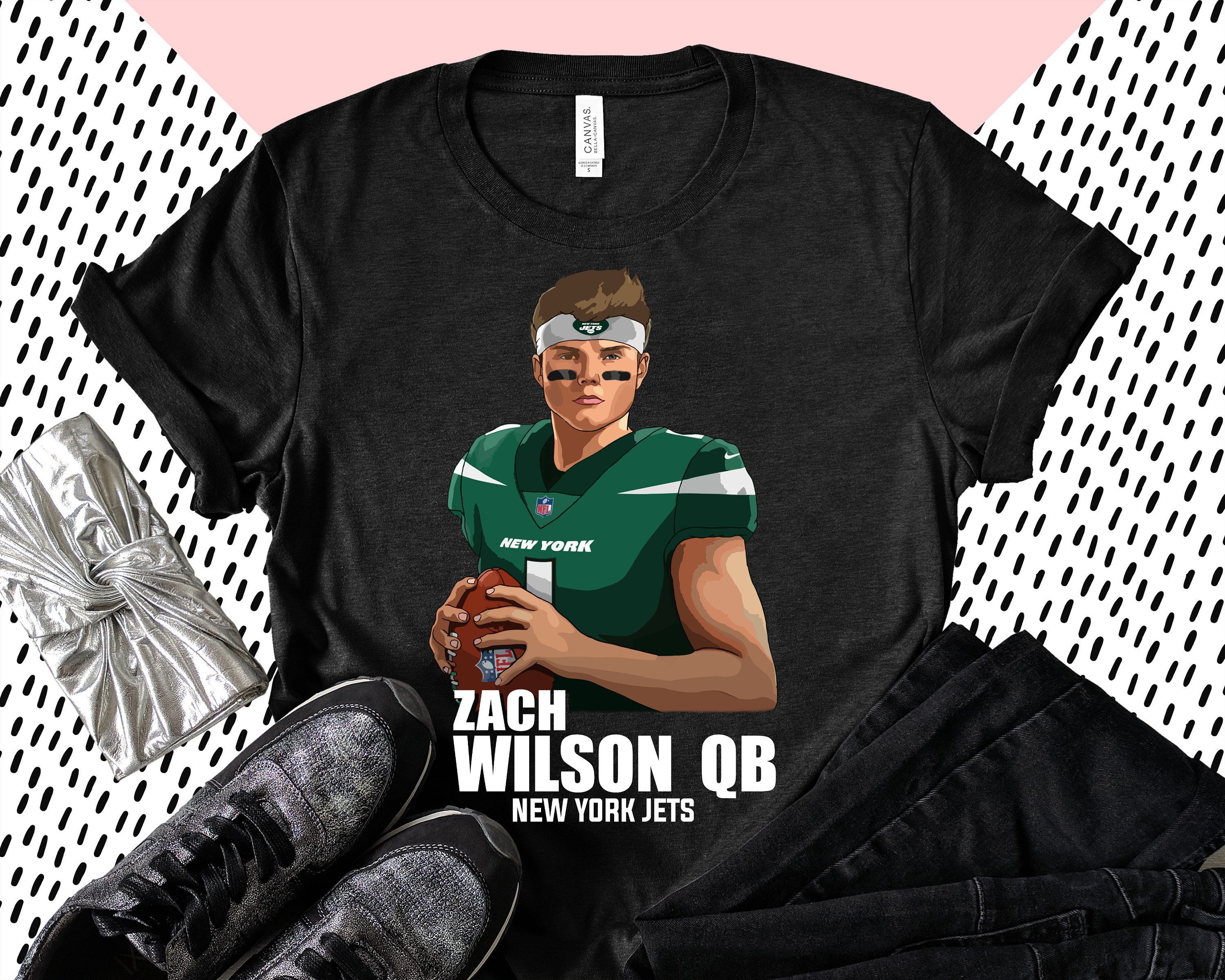 New York Zach Brings To His New Team Wilson Shirts | Etsy