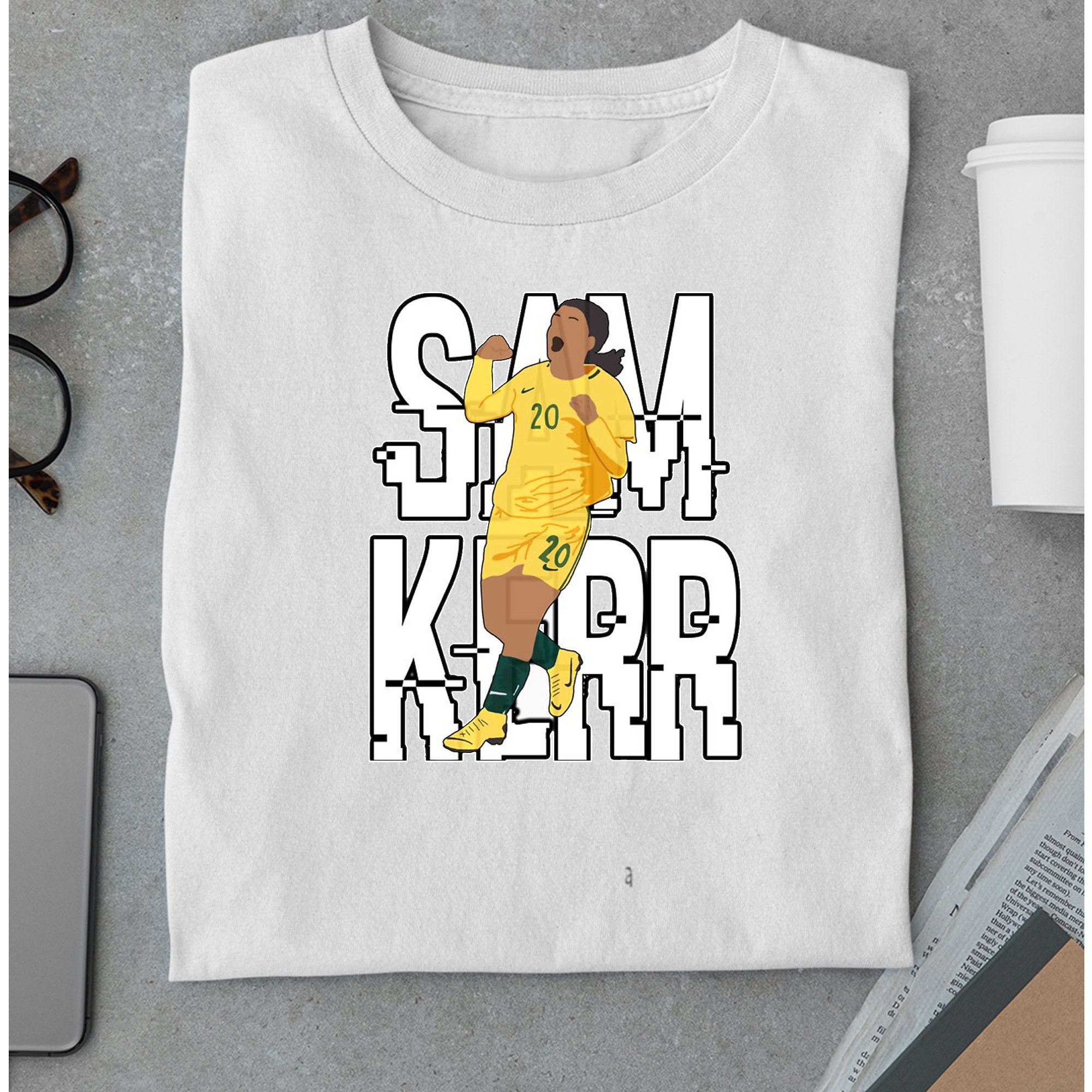Sam Kerr T Shirt Oversized Gift T shirt | Etsy