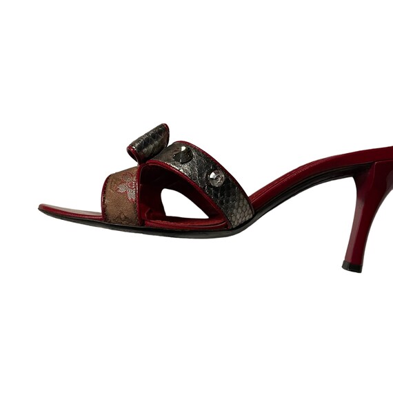 靴 Louis Vuitton Cherry Sandals 36 1/2 LOUIS VUITTON Takashi Murakami Sandals Cherry Monogram