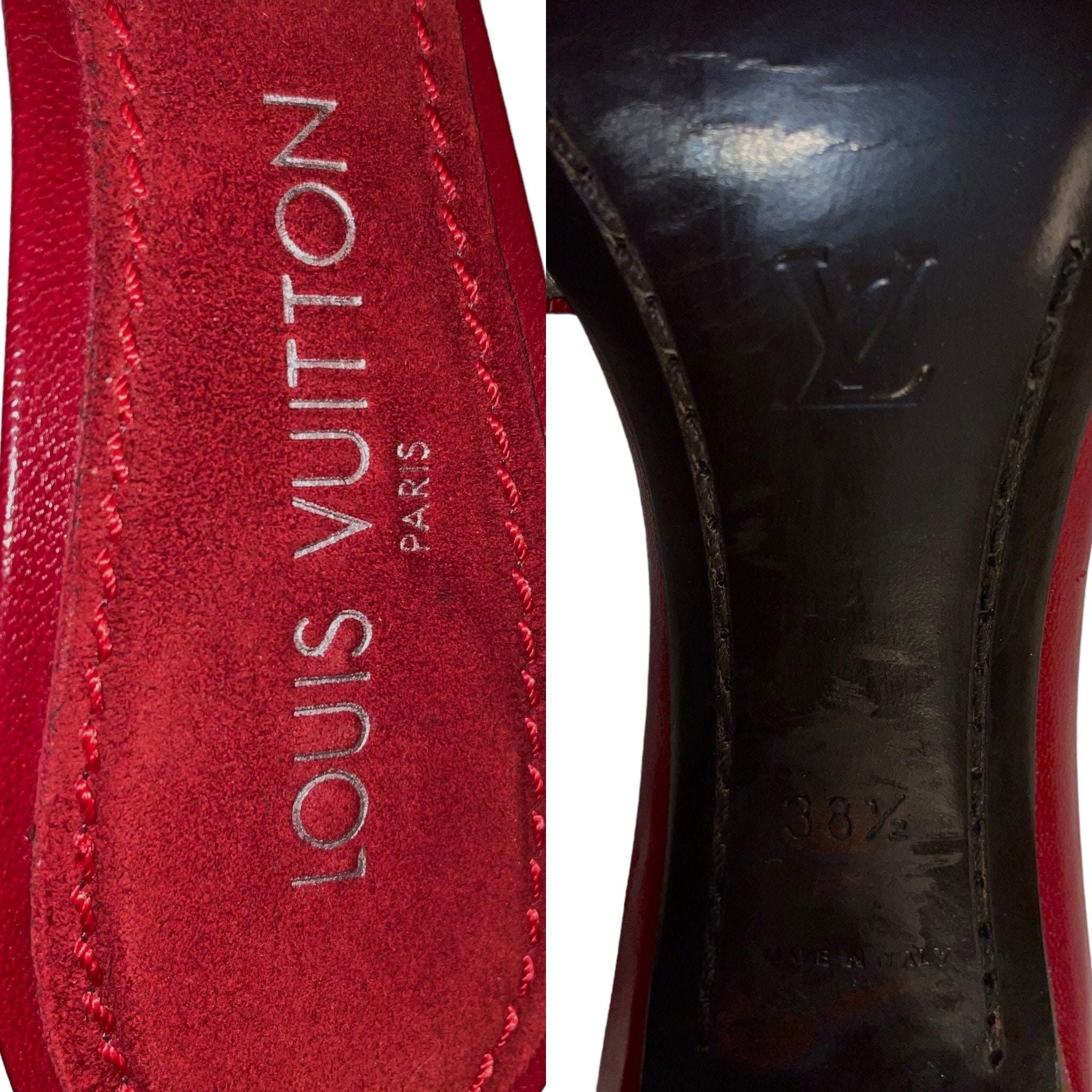 LOUIS VUITTON Takashi Murakami Monogram Cherry Blossom Open Toe