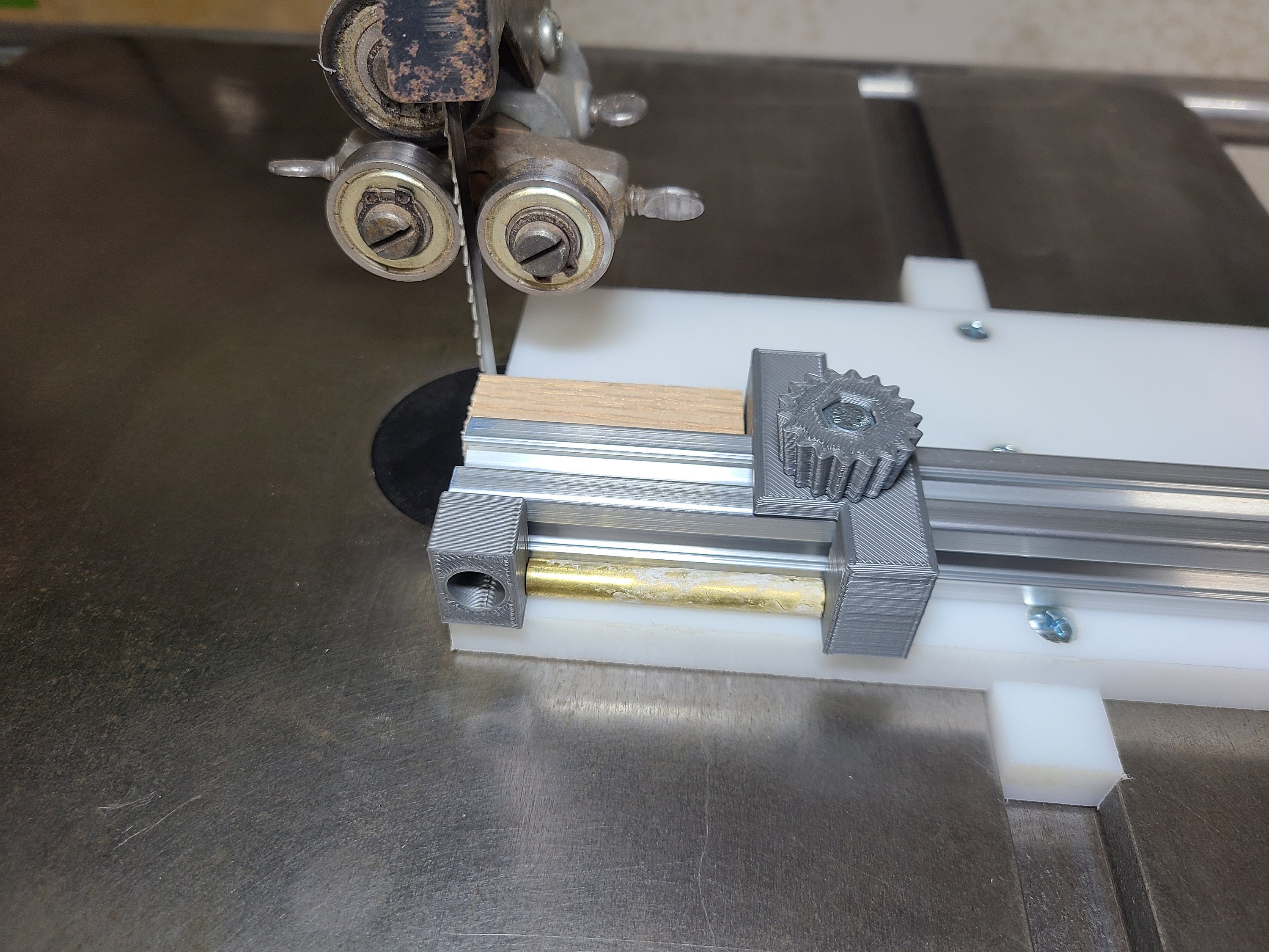 Pen Blank Bandsaw Cutting Jig Etsy