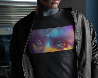 Dark Eyes Graphic T-Shirt: Gothic Horror Unisex Tee