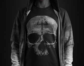 Skull T-Shirt: Dark Graphic Tee, Goth Streetwear
